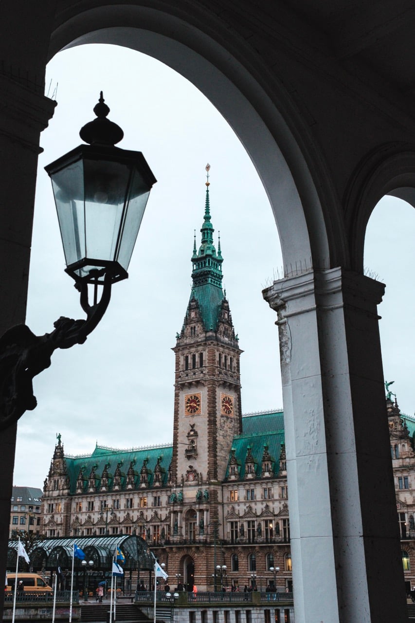 View of Hamburg's City Hall