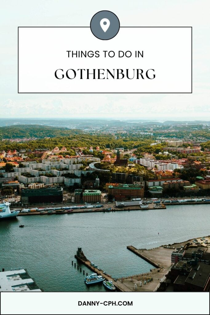 Gothenburg Pinterest Pin for an article on things to do in the city
