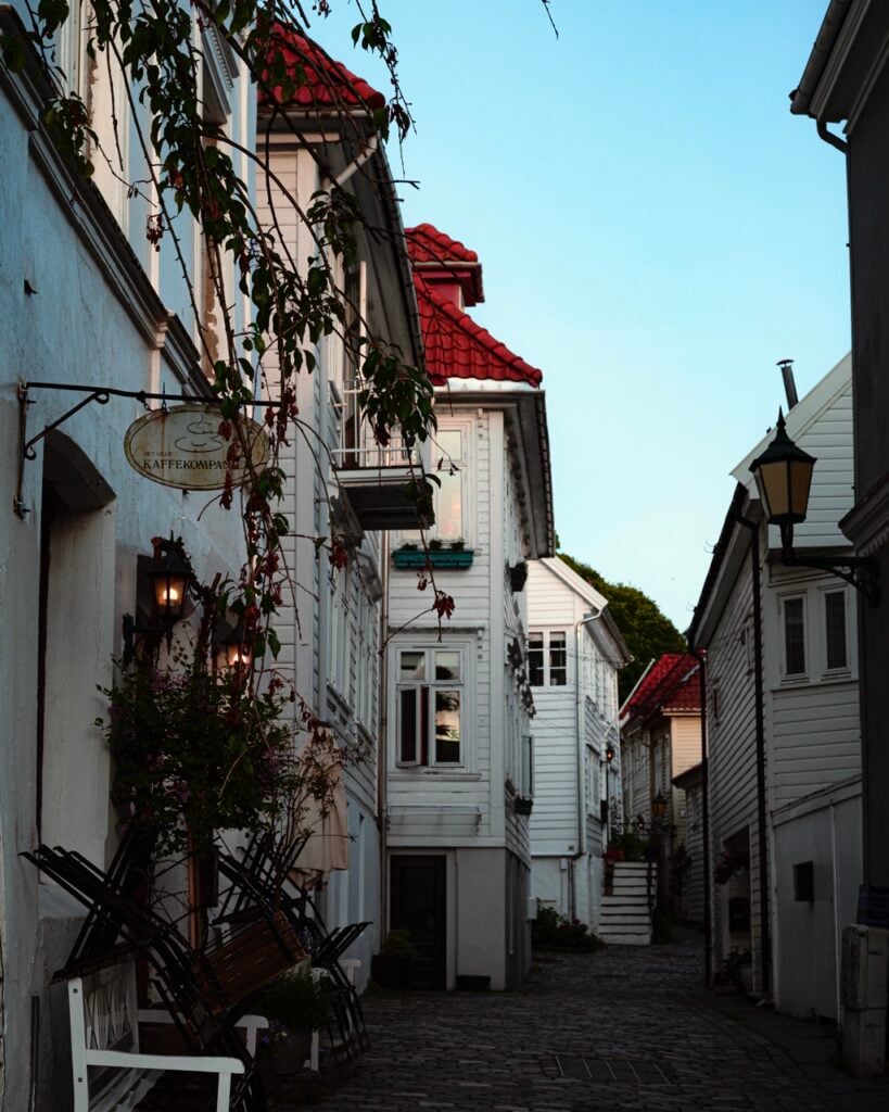 Wooden houses in Bergen, Norway
