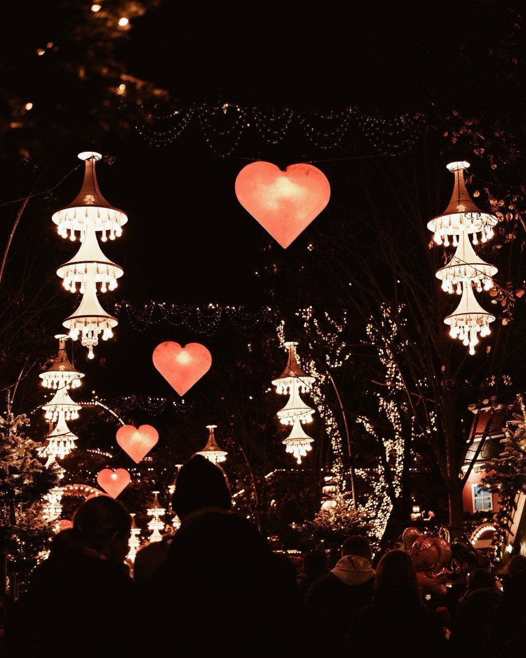 Tivoli Gardens in Winter