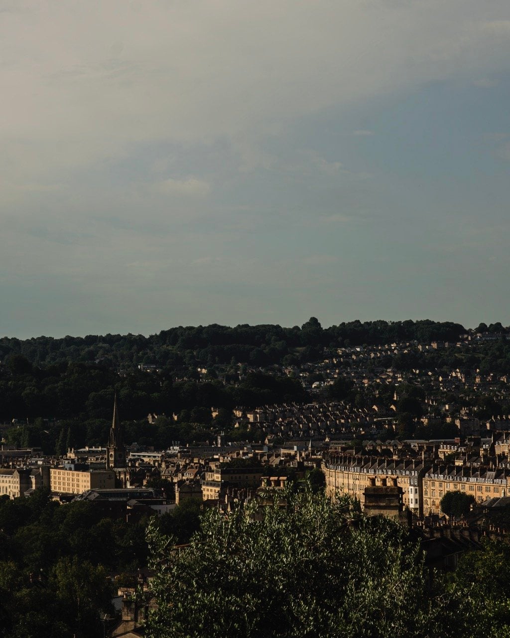 Skyline in Bath, England