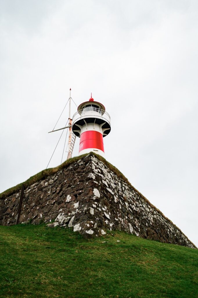 An alternative view of the Skansin fortress in Tórshavn