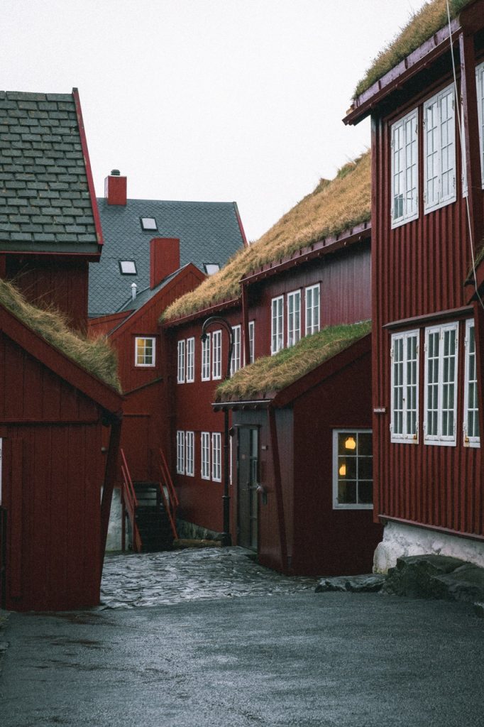 Photo of Tinganes in Torshavn, Faroe Islands