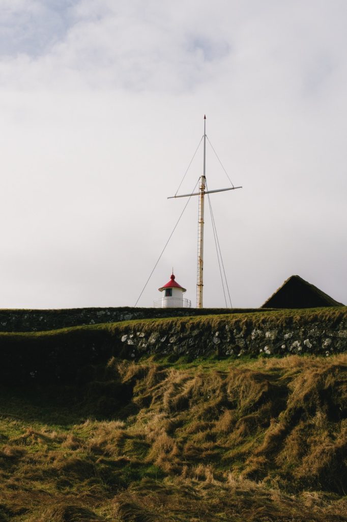 The Skansin fortress in Tórshavn, Faroe Islands