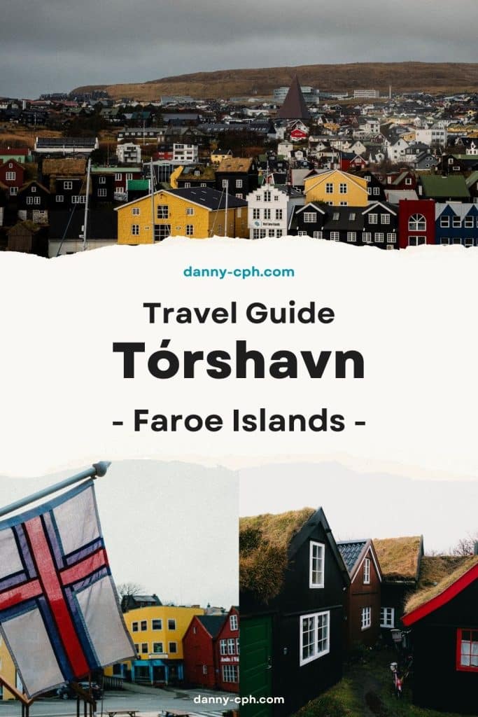 Pinterest post for a Tórshavn Travel Guide
