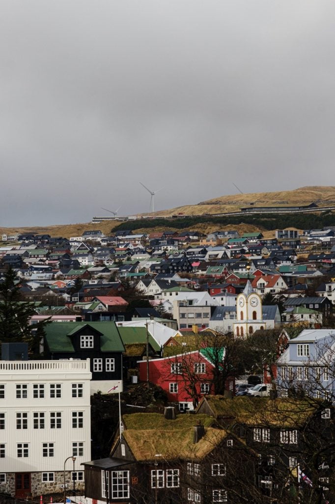 A view of Tórshavn, Faroe Islands