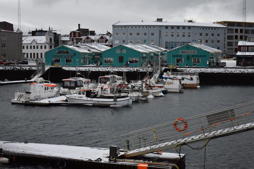 A view of the Old Harbor in Reykjavík