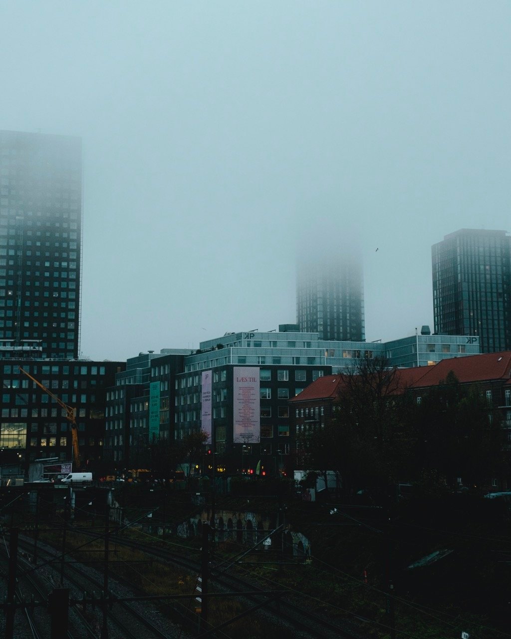Fog in Carlsberg Byen, Copenhagen