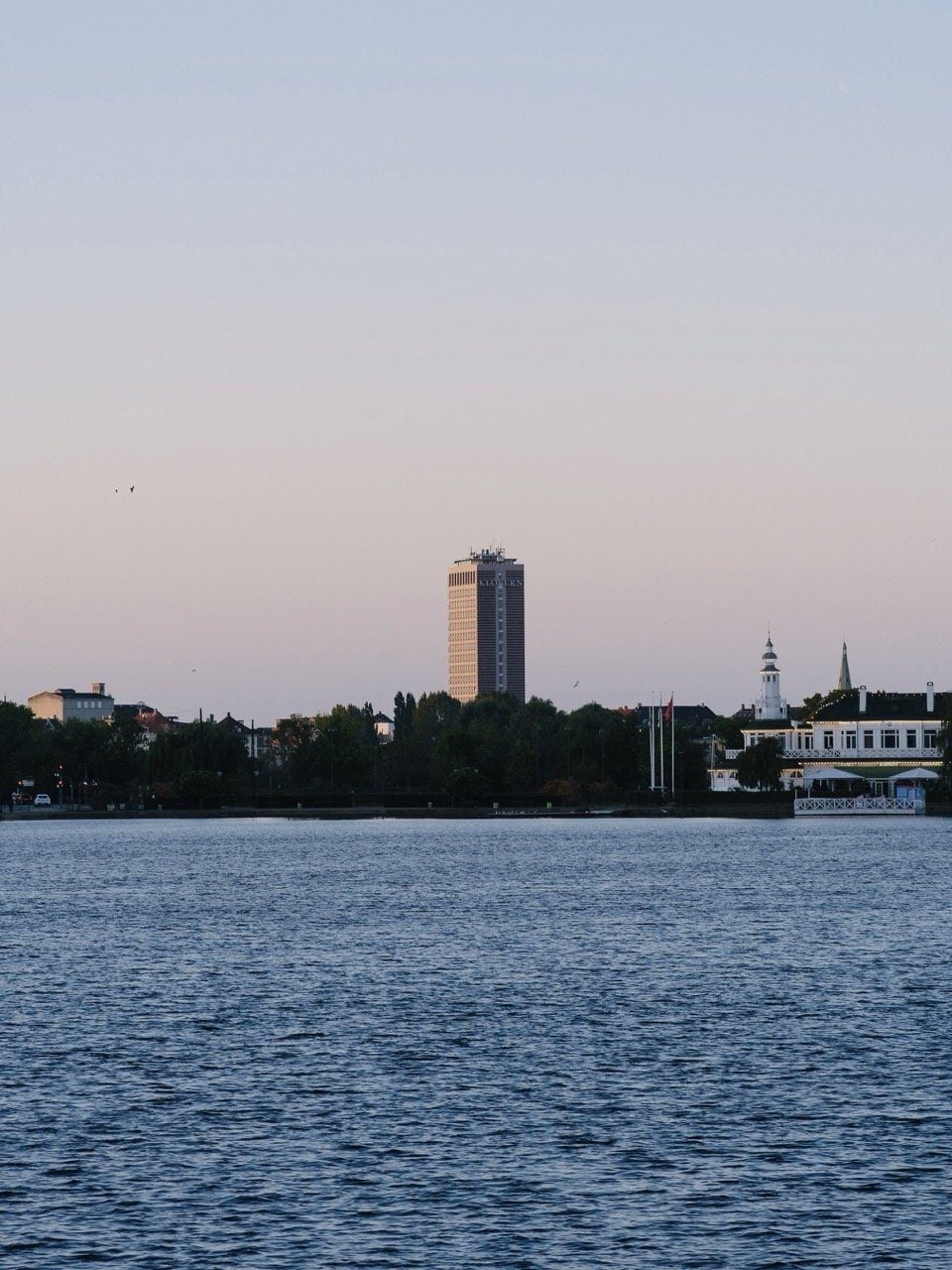 The Lakes, Copenhagen, on an early autumn morning