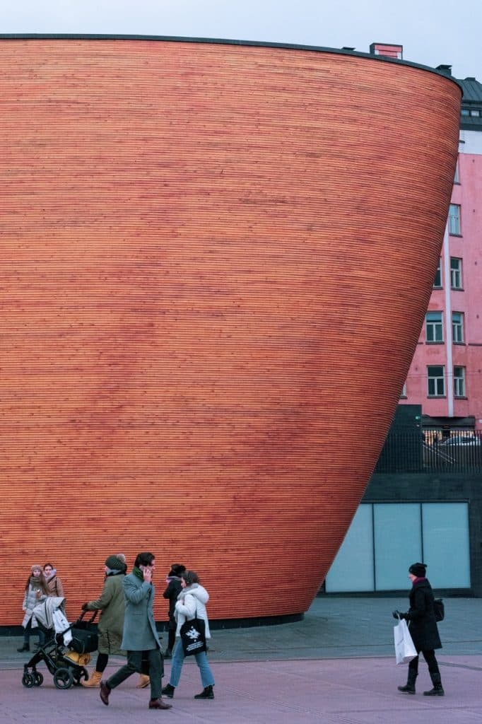 Kamppi Chapel in Helsinki
