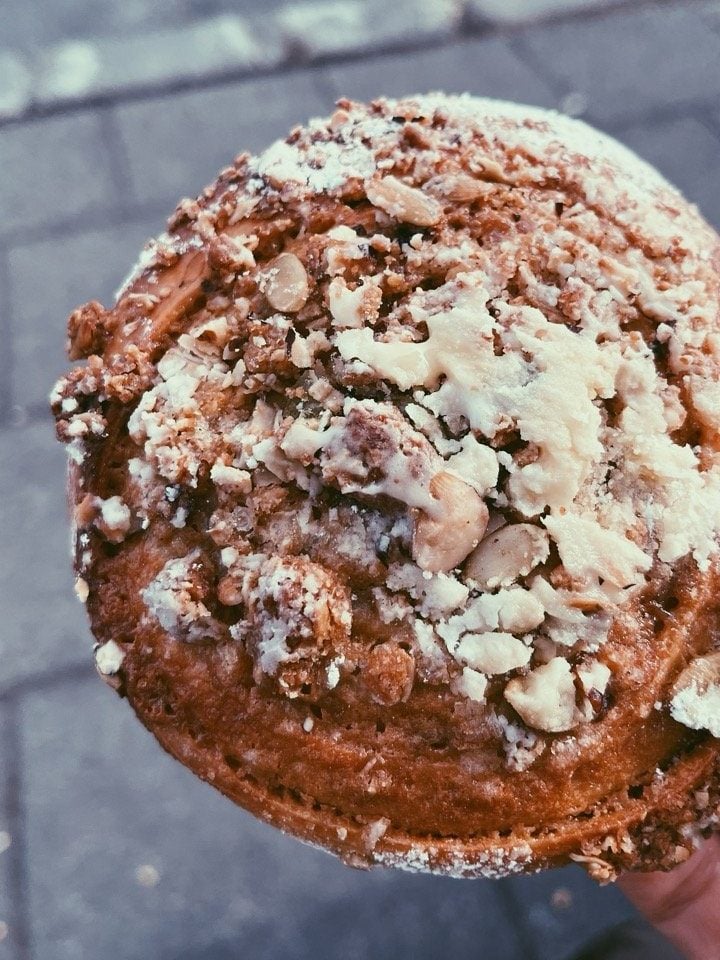 A pastry from a bakery in Reykjavik