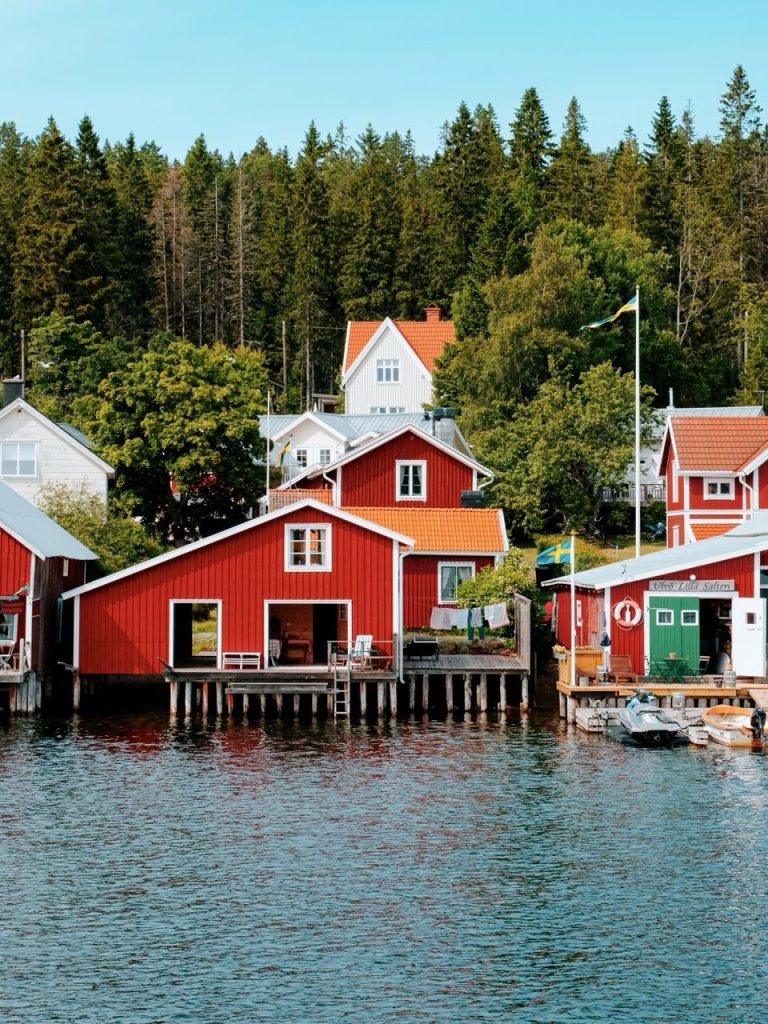 Summer houses in Sweden's High Coast