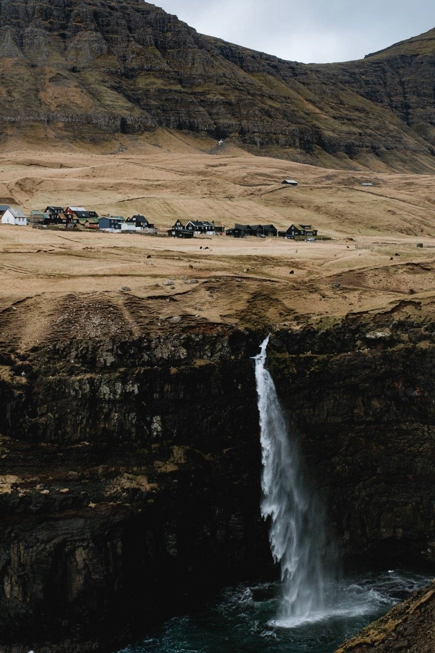 Múlafossur in the Faroe Islands