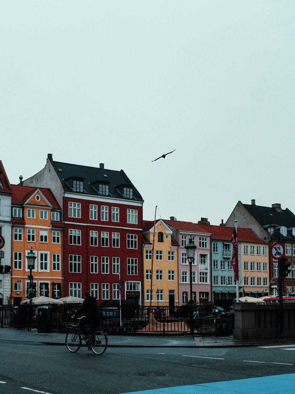A moody day in Nyhavn, Copenhagen