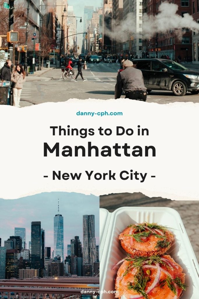 Things to Do in Manhattan Pinterest Post