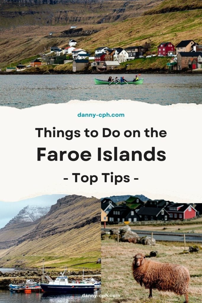 Things to do on the Faroe Islands pin
