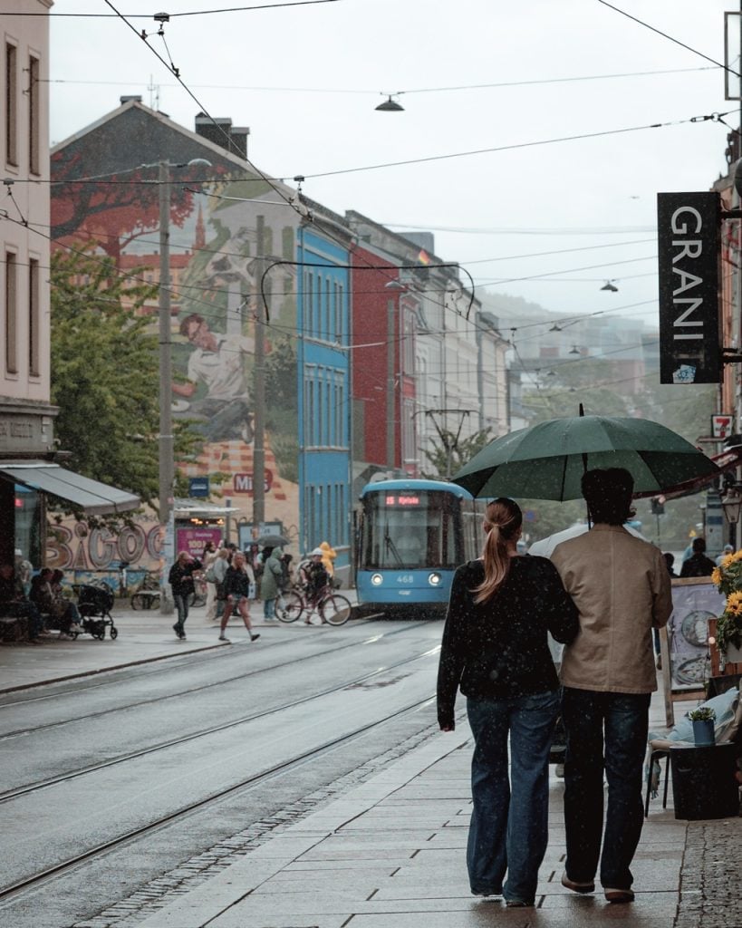 Grünerløkka in Oslo, Norway
