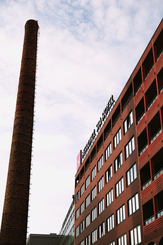 The outside of the Metropol Spa Hotel in Tallinn, Estonia