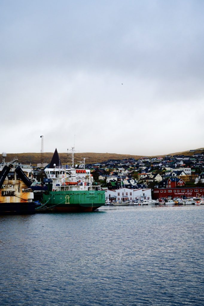 The marina in Tórshavn, Faroe Islands