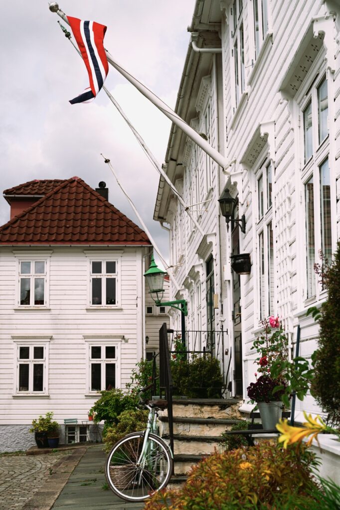 Wooden architecture in Bergen, Norway