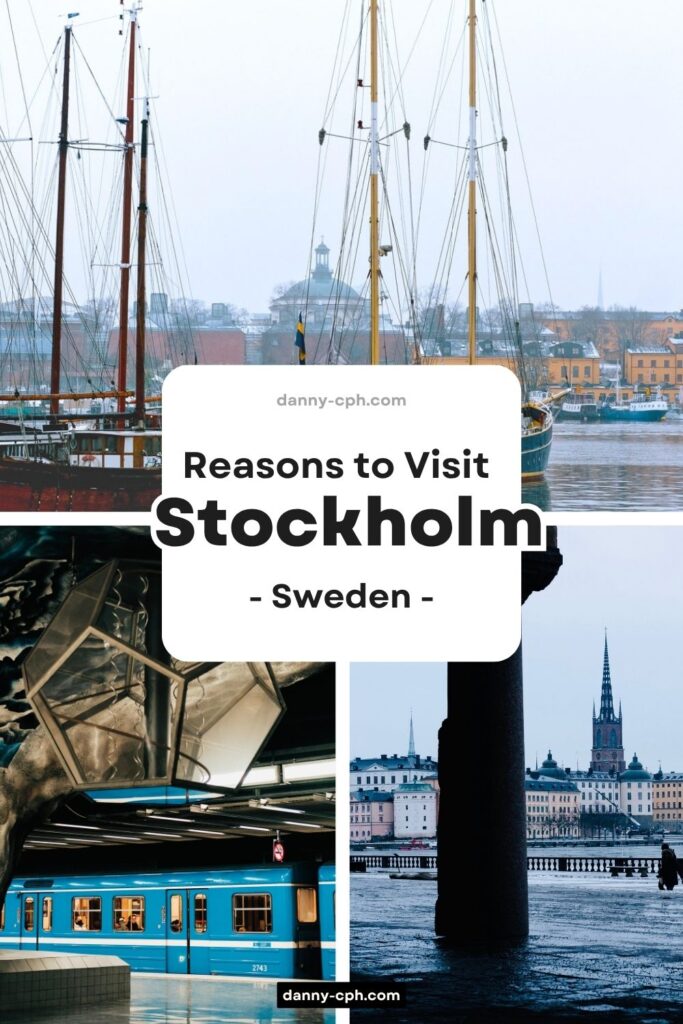 A Pinterest pin for an article about if Stockholm is worth visiting