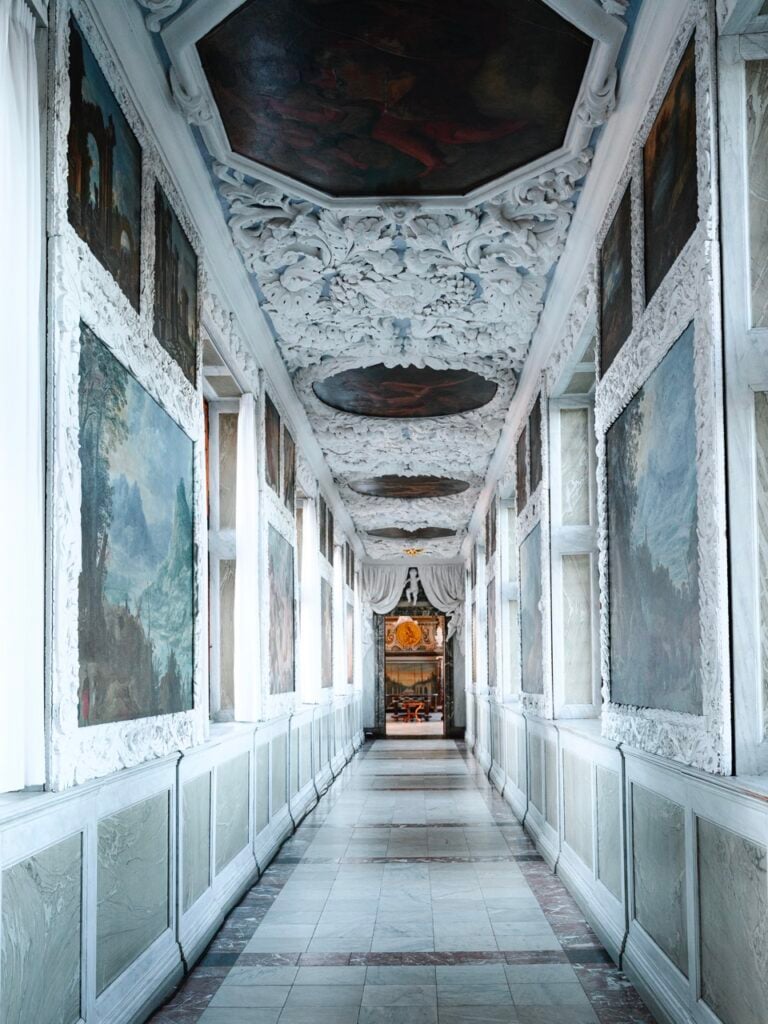 One of the halls at Frederiksborg Castle in Hillerød