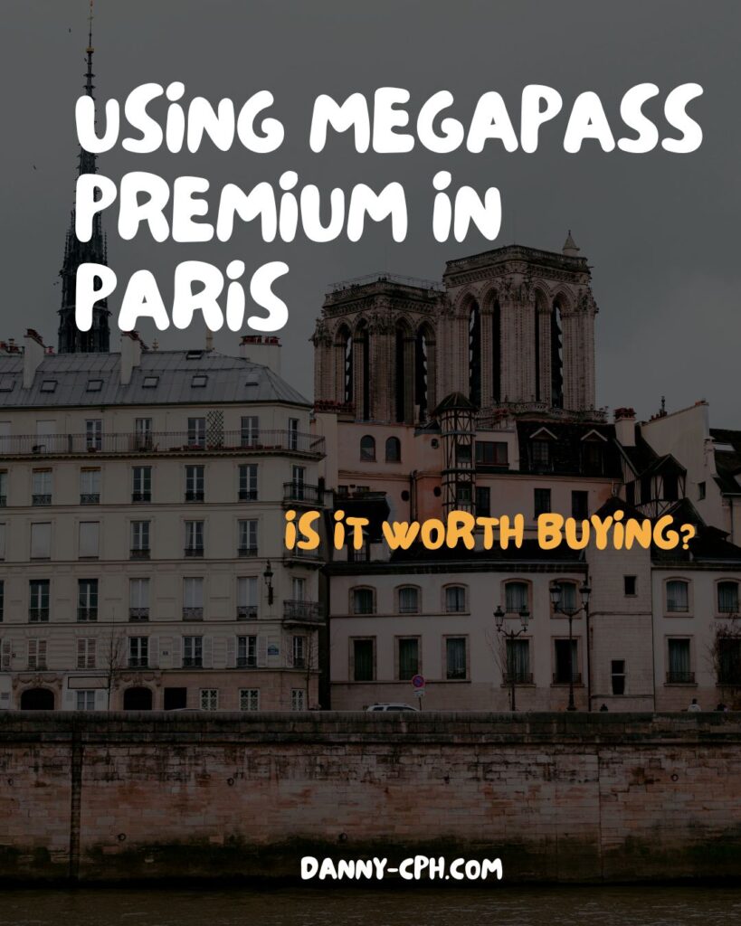 Pinterest pin for MegaPass Premium Paris Review