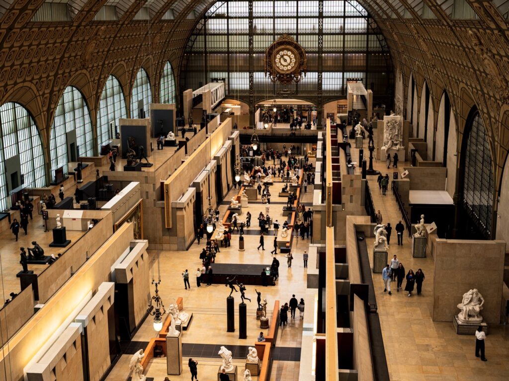 The Musée D'Orsay in Paris, France