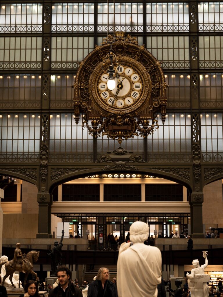 Floor view from the Musée D'Orsay in Paris, France