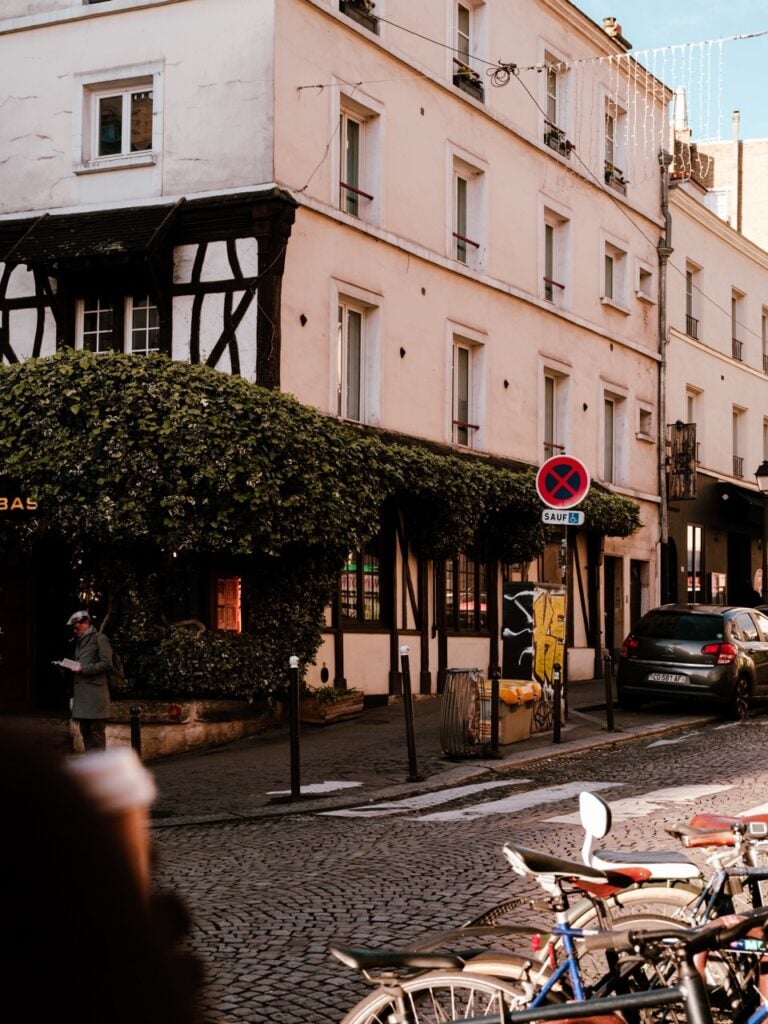 A street in Montmartre, Paris