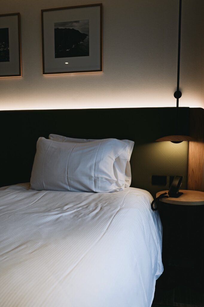 A view of the room in Hilton Garden Inn Faroe Islands, Tórshavn