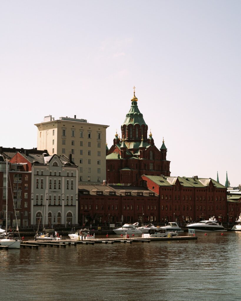 A summer day at Katajanokka in Helsinki