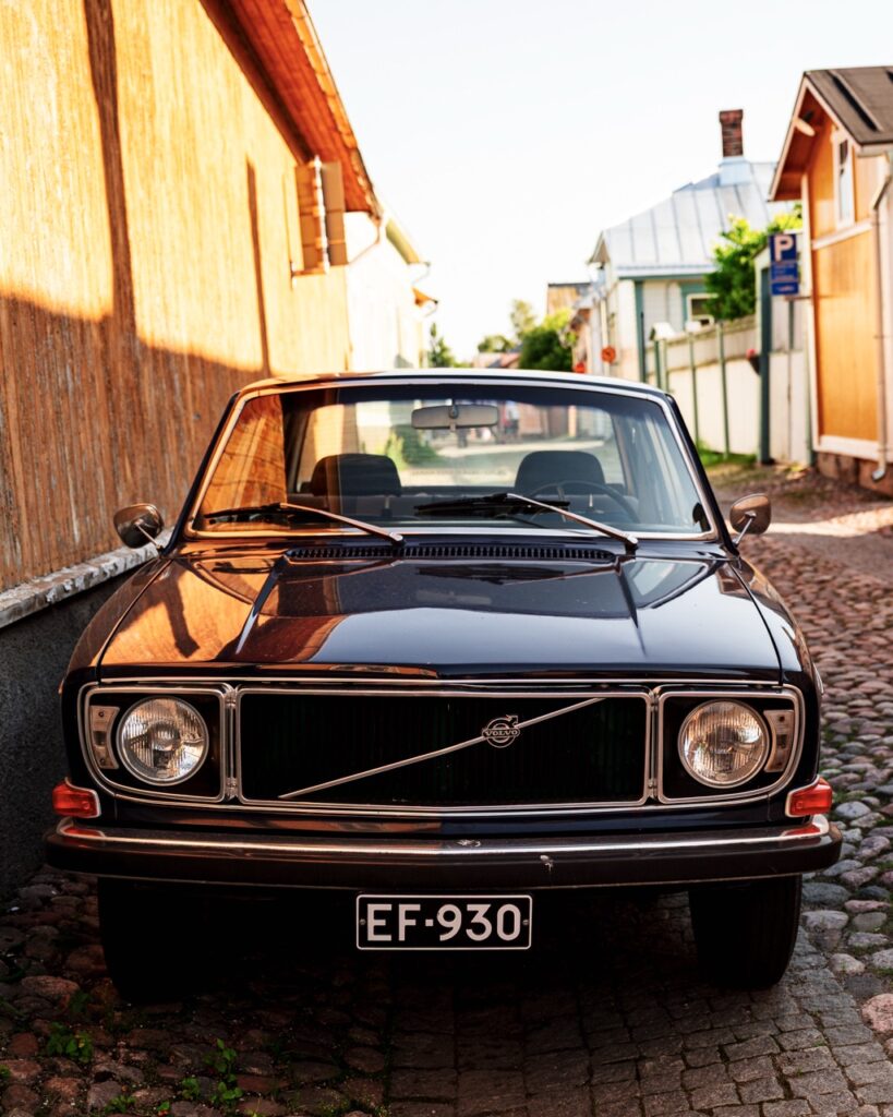 A car close-up in Rauma, Finland