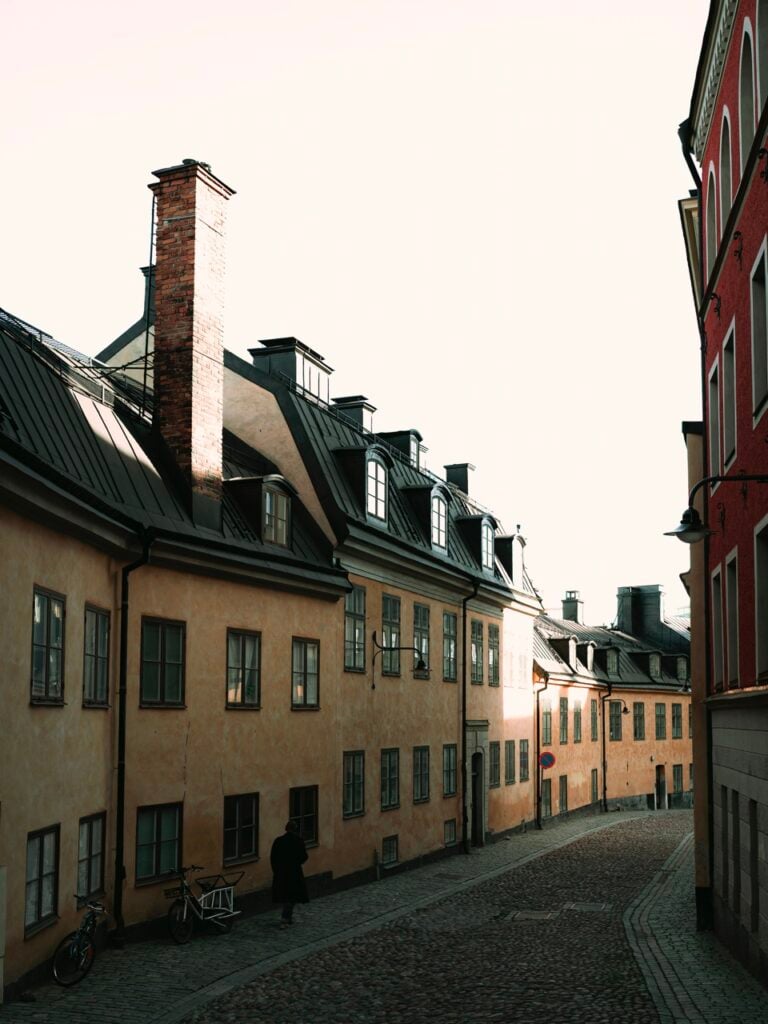 A street in Södermalm, Stockholm, Sweden