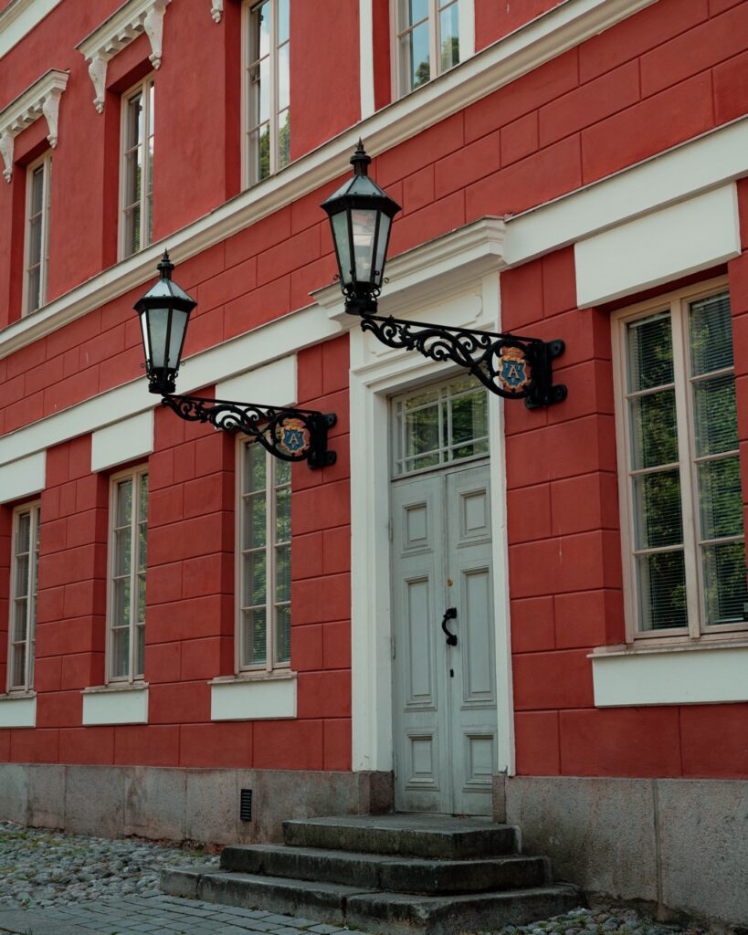 An old building in Turku, Finland