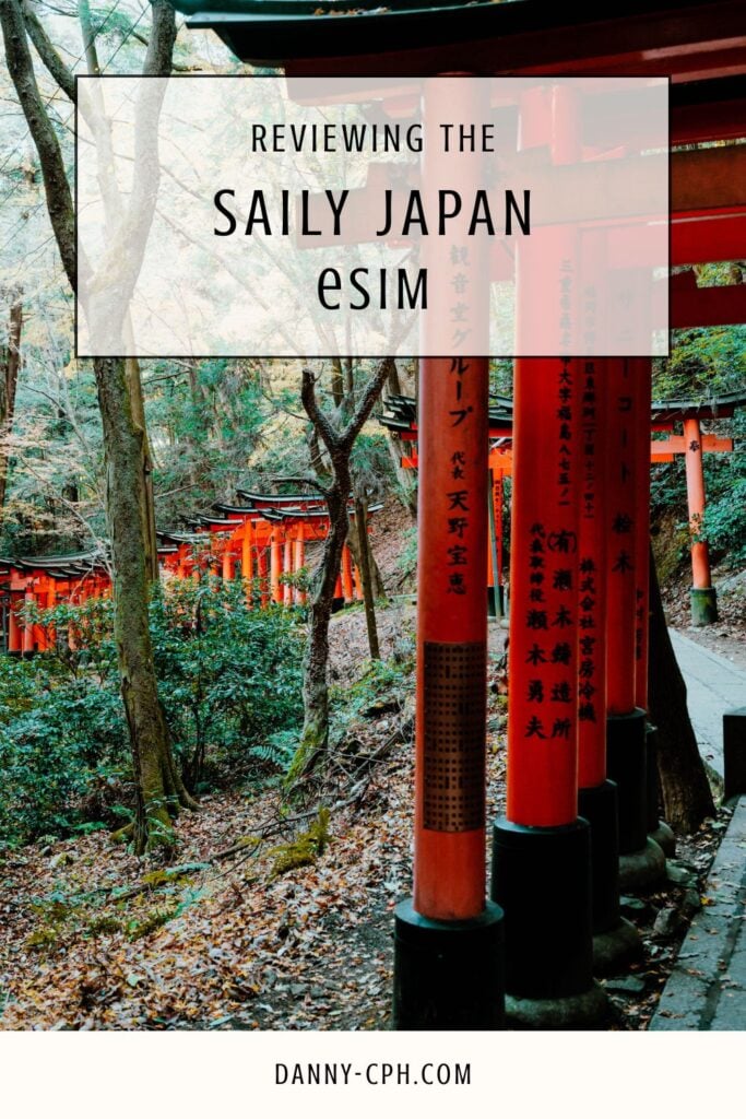 Saily Japan eSIM Pinterest Post