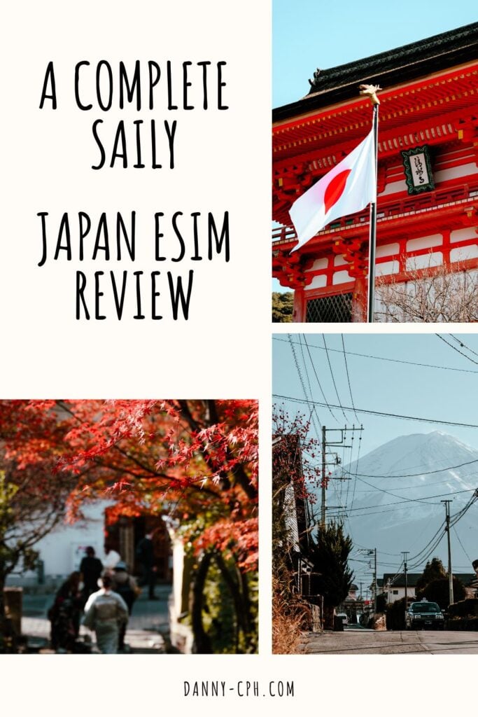 Saily Japan eSIM Review Pinterest Pin