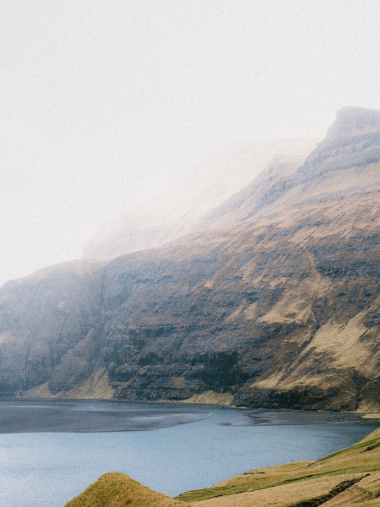 Mountains close to Saksun, Faroe Islands