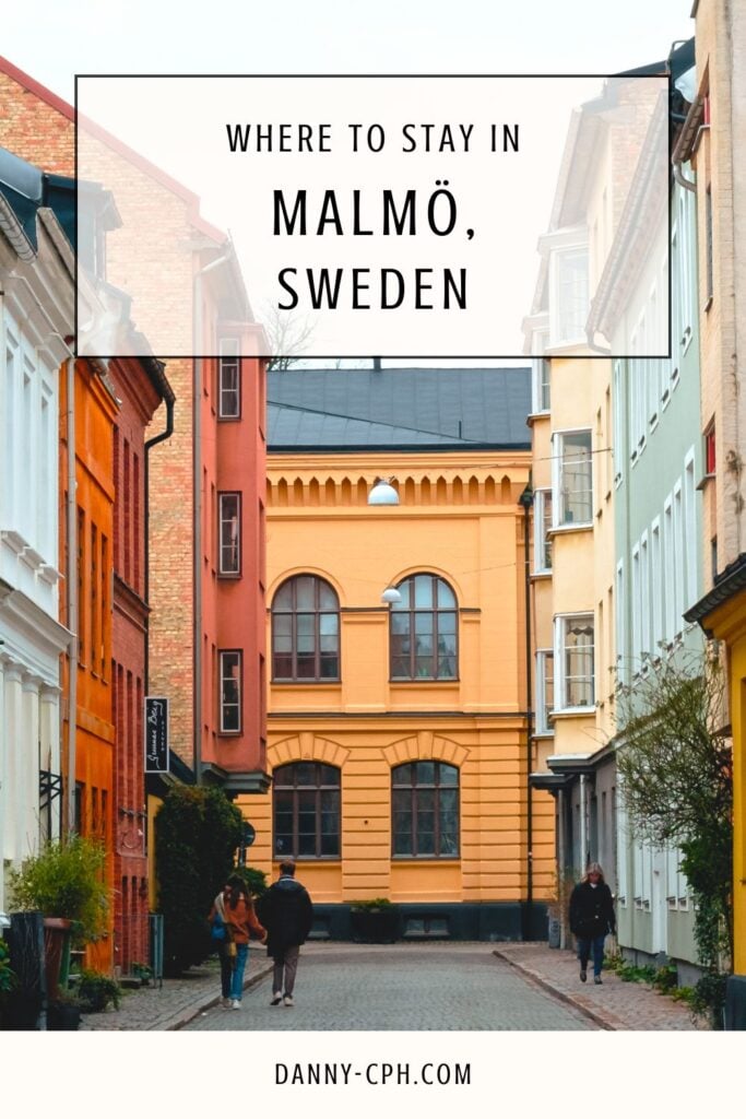 Where to Stay in Malmö Pinterest Pin