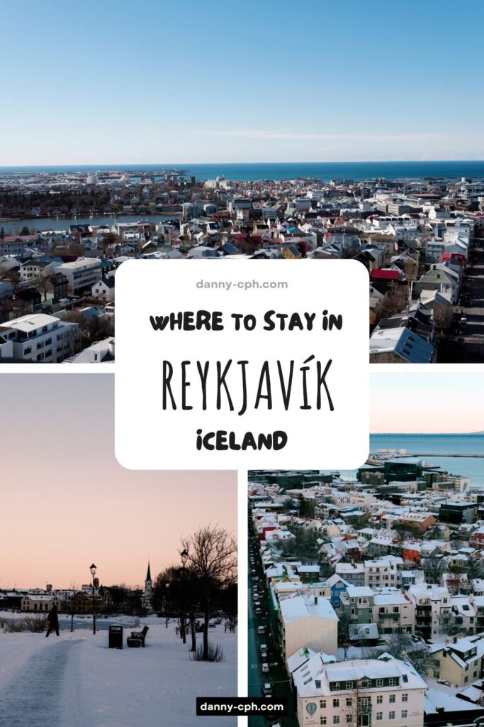 Where to Stay in Reykjavík Blog Post Pin