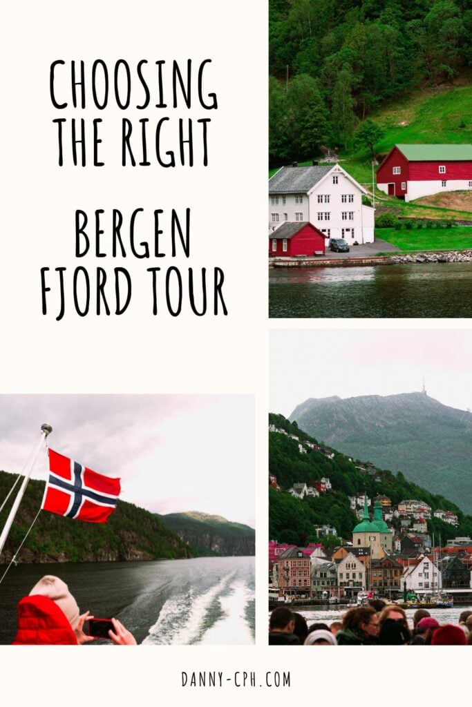 Bergen fjord tour pin
