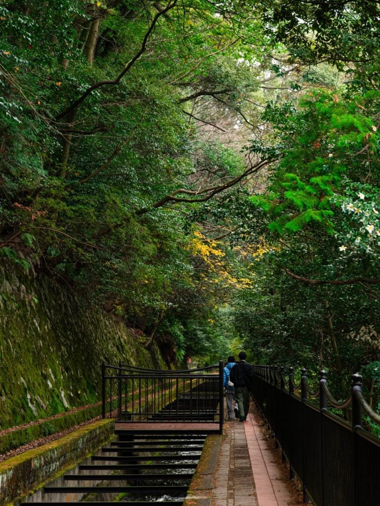 A path at Nanzen-ji in Kyoto, Japan
