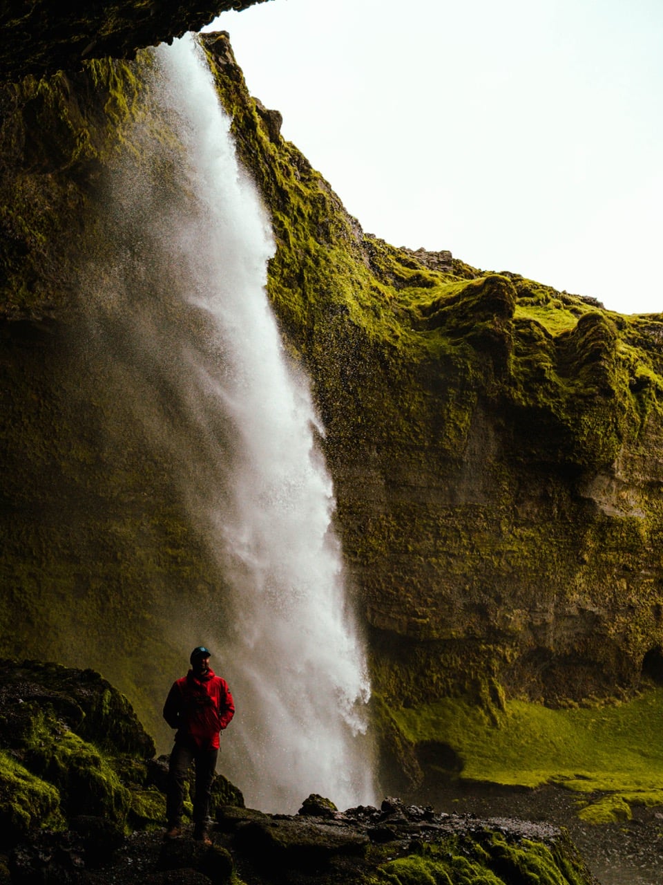 Danny Maiorca at Kvernufoss in Iceland