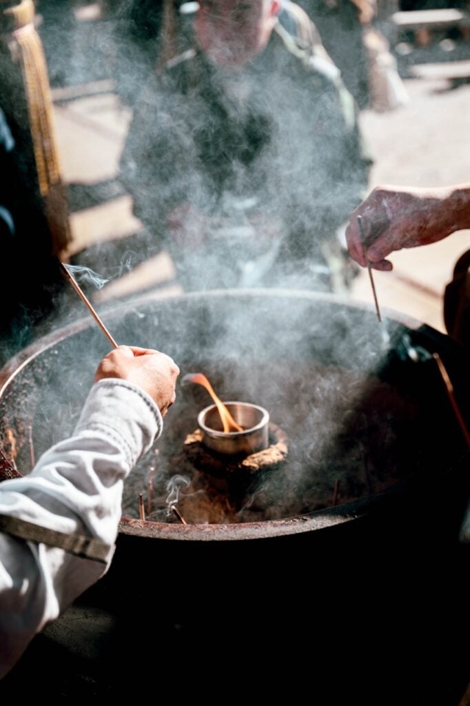 Scents at Kiyomizu-dera in Kyoto