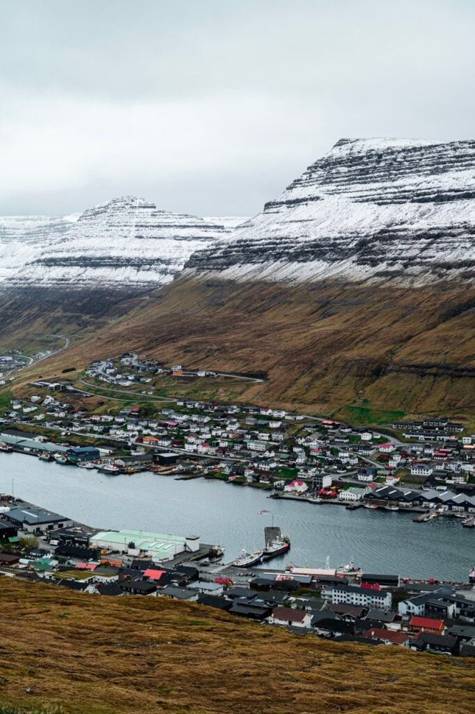 A view of Klaksvik, Faroe Islands