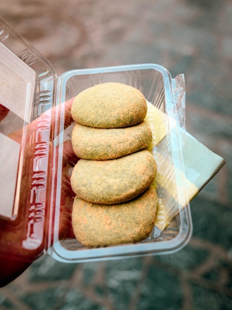 Fresh mochi in Nara, Japan
