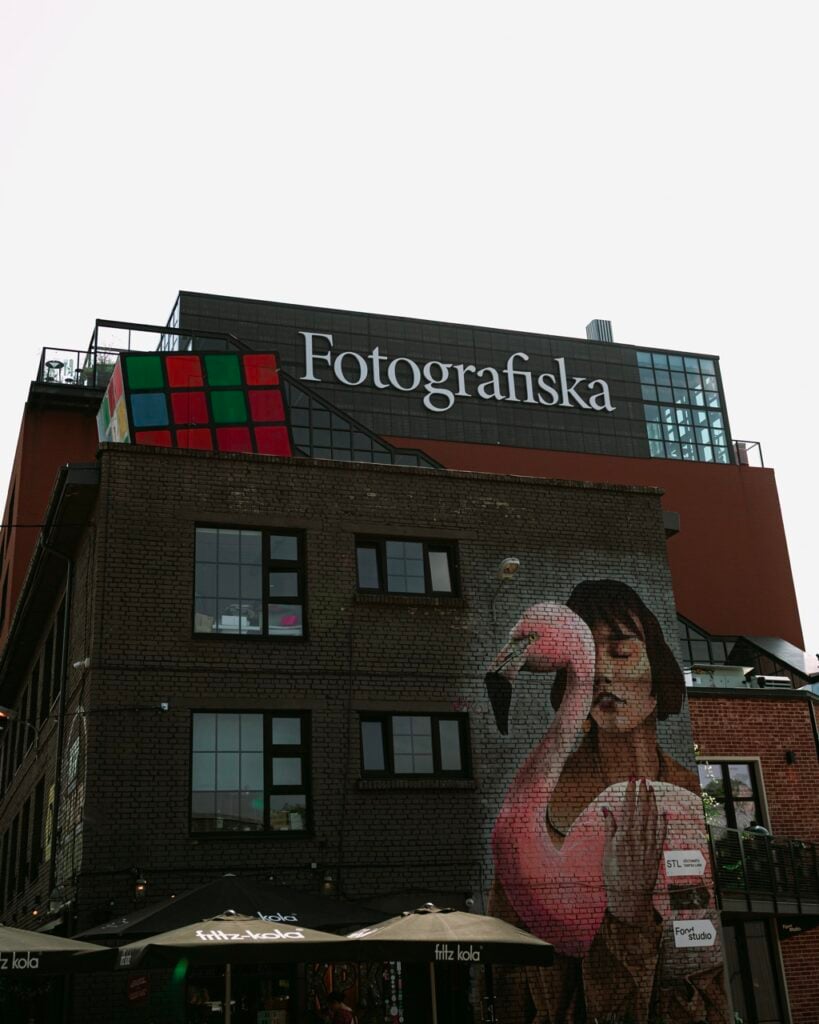 The exterior of the Fotografiska Museum in Tallinn