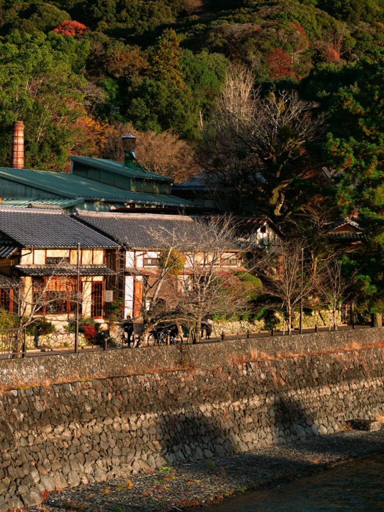 The waterfront in Uji, Japan