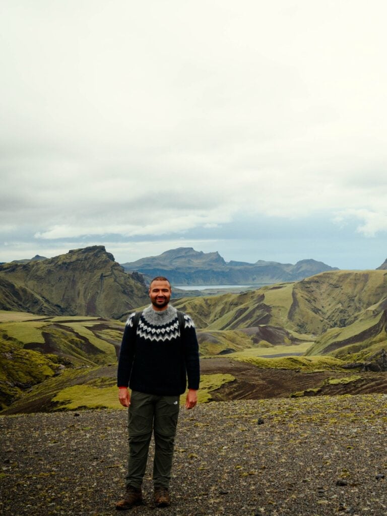 Danny Maiorca on the Thakgil camping hike