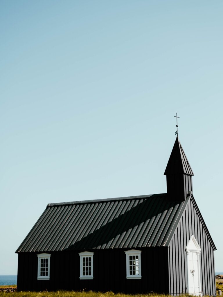 A church on the Snæfellsnes Peninsula in Iceland